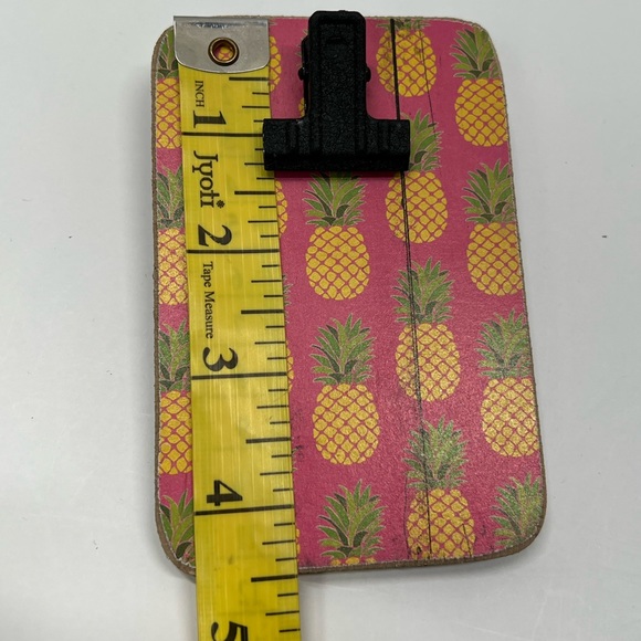 Tropical Pineapple Photo Display Frame Mini Clip Picture Frames Hanging Art Desk - Picture 14 of 15